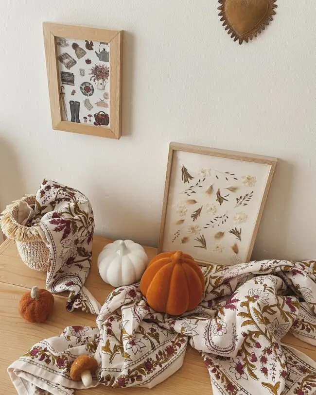 Rustic Autumn Tabletop Accents