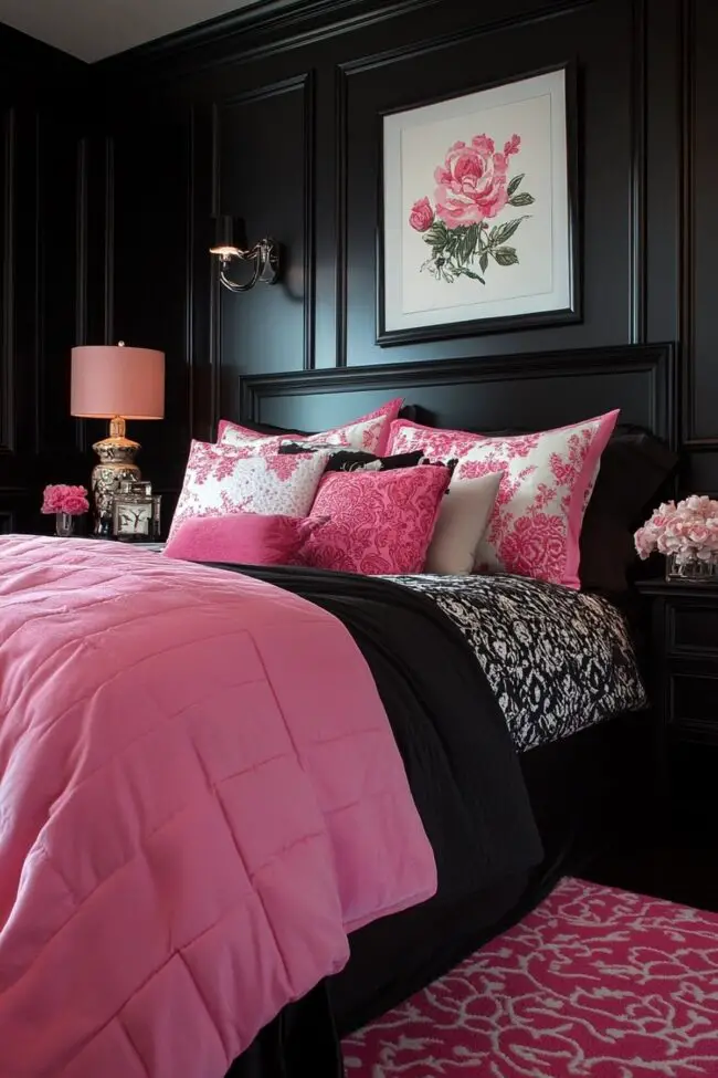 How to Incorporate Other Colors Without Ruining the Pink and Black Aesthetic