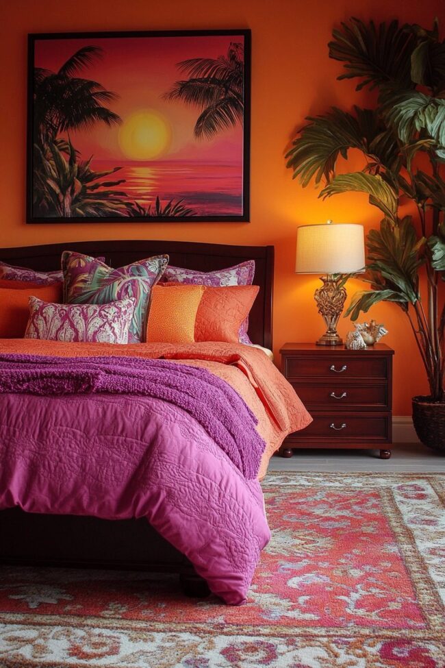 Tropical Dusk Retreat for Relaxation