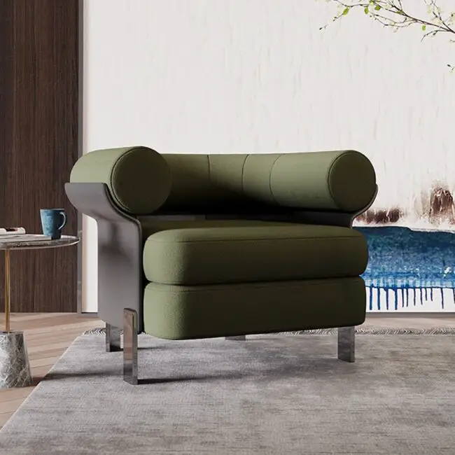 Contemporary Sage Lounge Chair