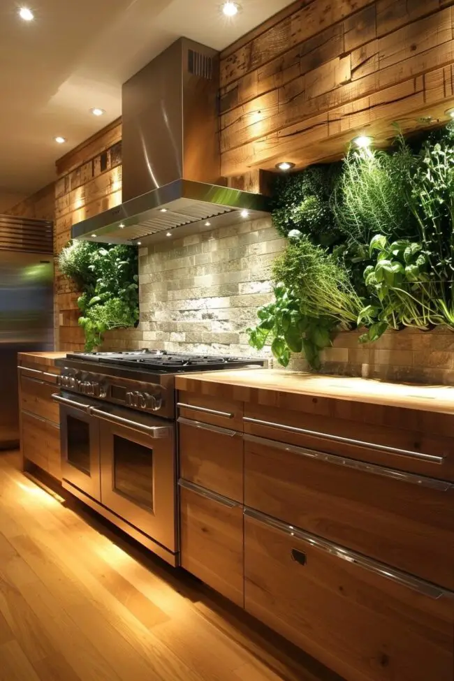 Chic Eco-Friendly Kitchen Designs