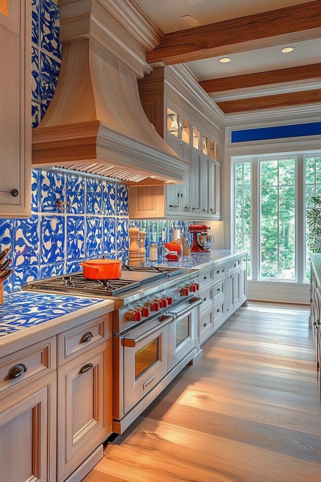 Nautical-Inspired Backsplash Designs