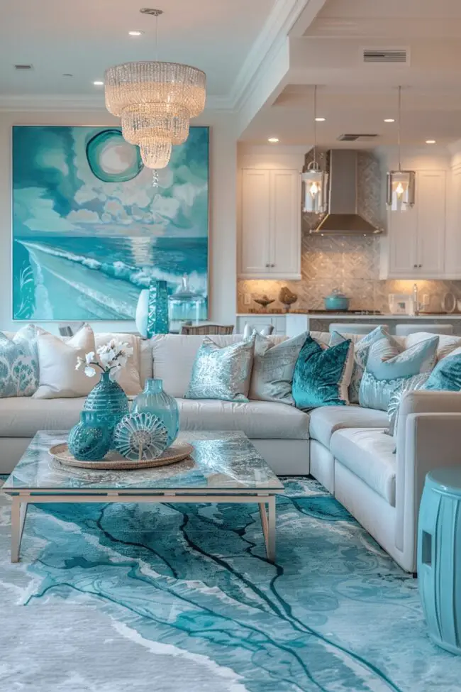 Coastal Glow Living Space