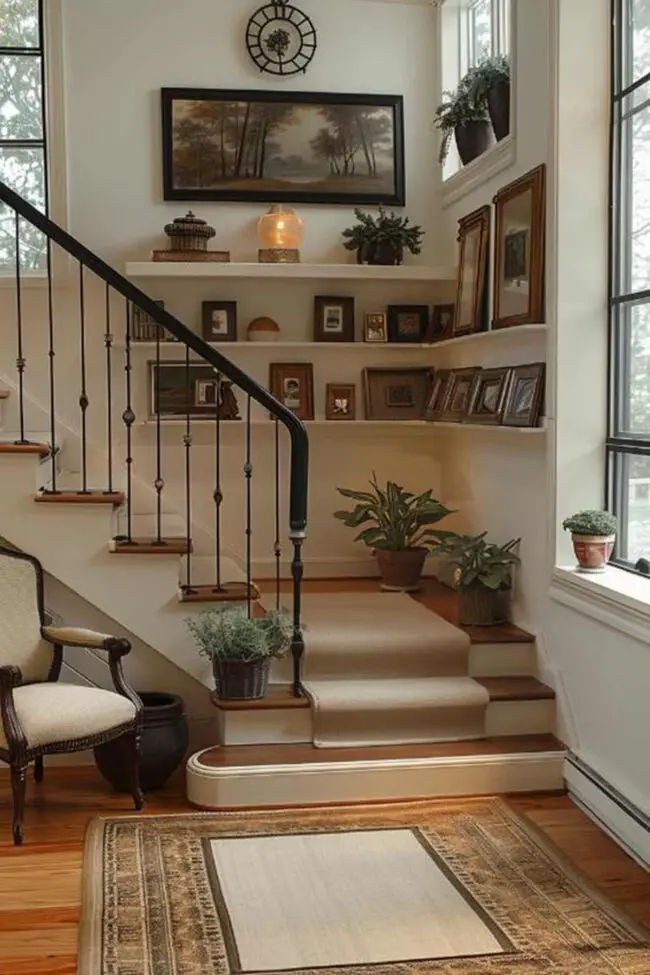 Cozy Corner Staircase Feature