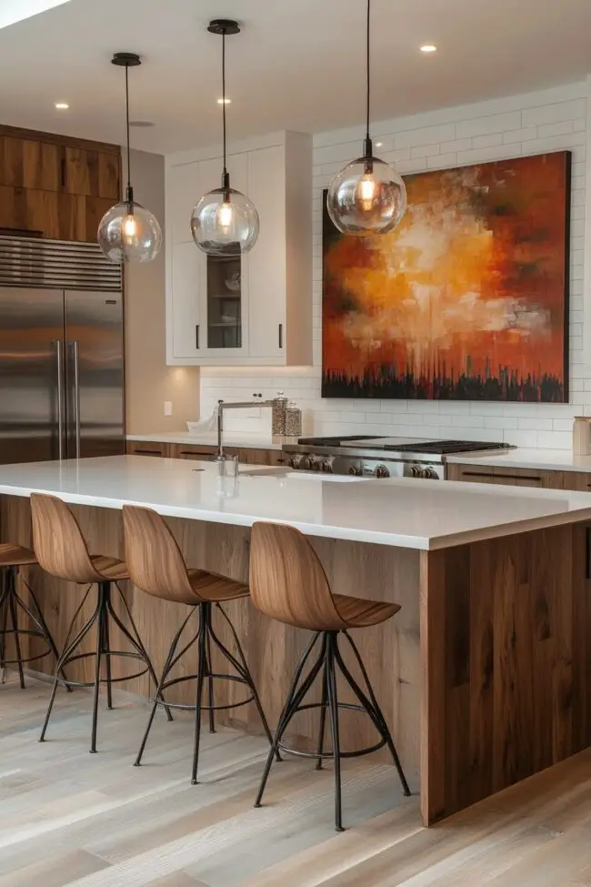 Kitchen Design Inspired by Art Galleries