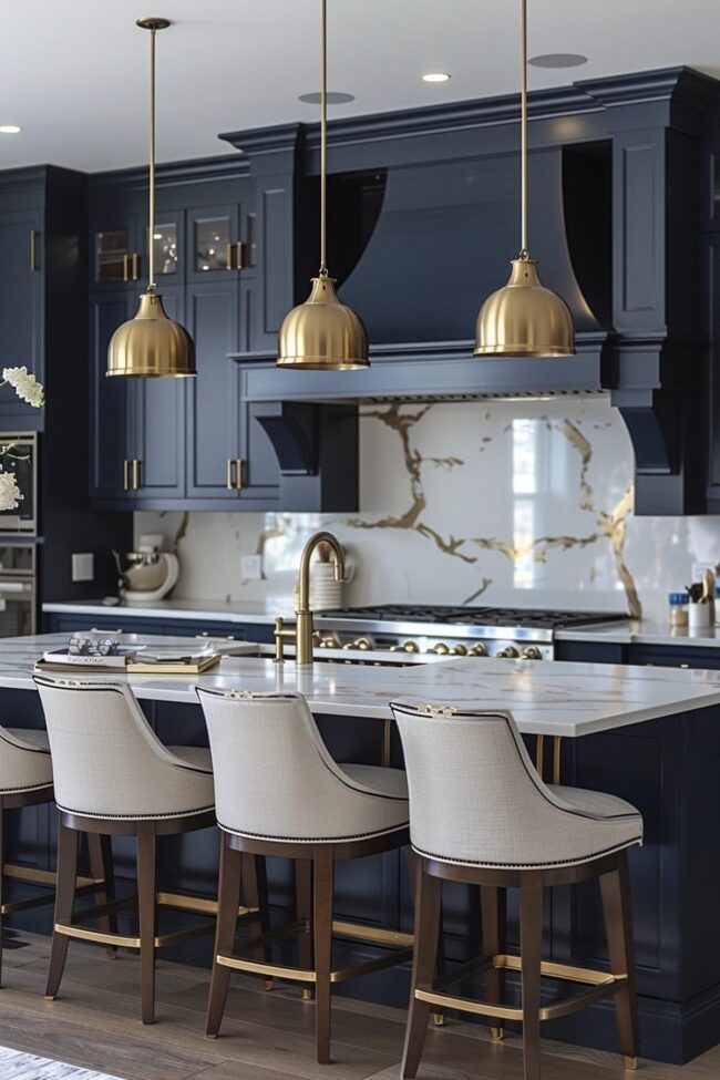 Luxurious Gold Accent Design Ideas