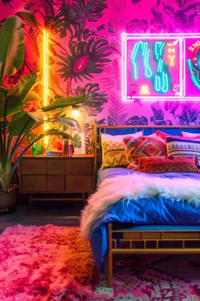 Eclectic Neon Vibes