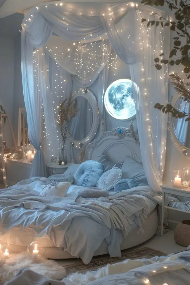 Why Blue is the Perfect Color for a Witchy Bedroom