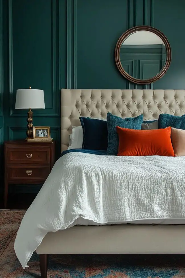 How to Choose the Right Shade of Dark Teal for Your Bedroom