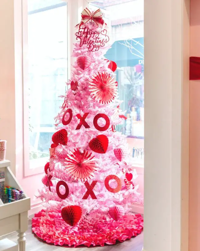 A Pink Paradise Valentine Tree