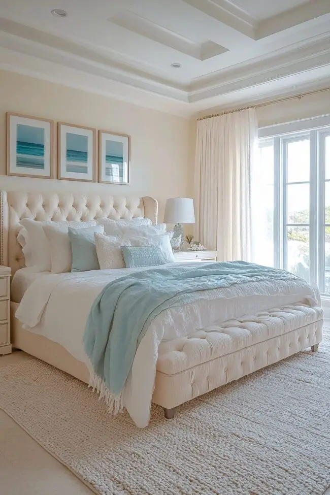 Beach-Inspired Retreat for Your Bedroom