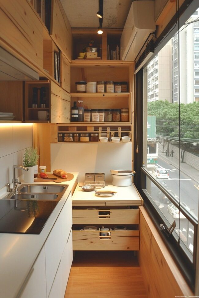 Space-Saving Kitchen Solutions for Apartments