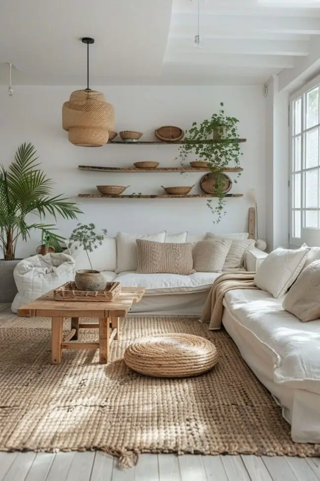 Incorporating Nature into Scandi Boho Spaces