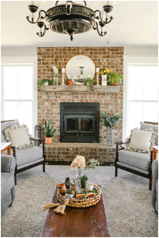 Brick and Botanicals: A Spring Touch