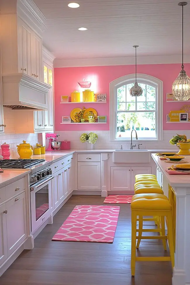 Refreshing Pink Lemonade Beverage Stand