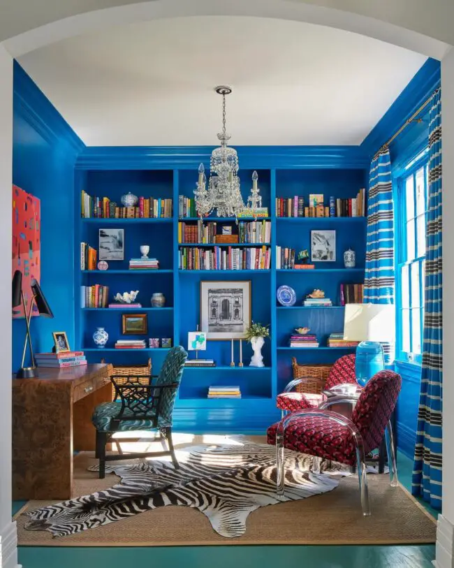 Bold and Vibrant Office Style