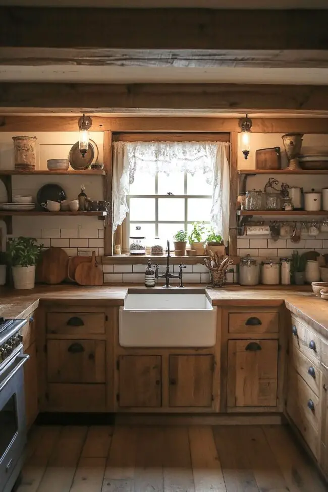 Rustic Charm in Kitchen Design