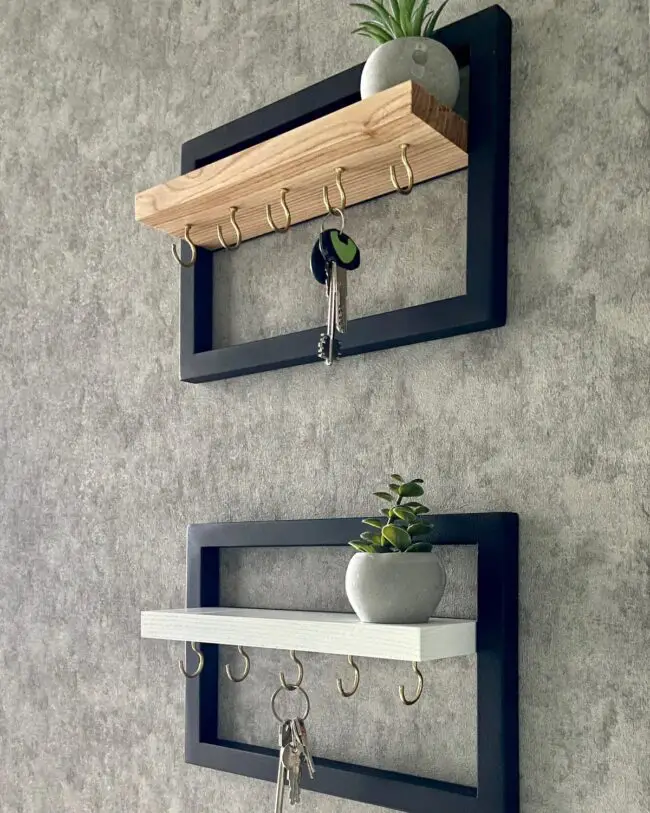 Modern, Chic Shelving