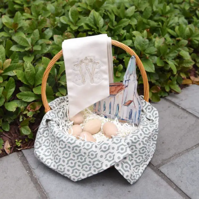 Church-Inspired Easter Basket Design Ideas