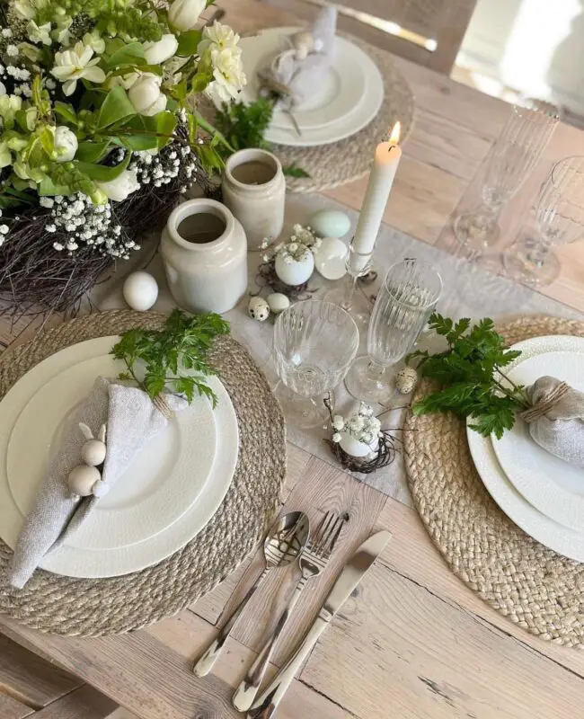 Charming Rustic Table Centerpiece Ideas