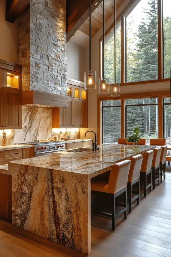 Natural Touches in Kitchen Design