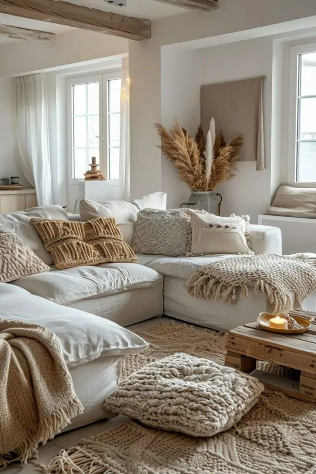 Chic Scandinavian Boho Living Space Tips