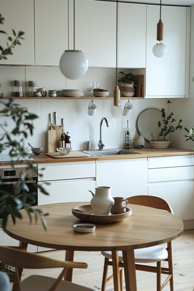 Efficient Scandinavian Design for Small Kitchens