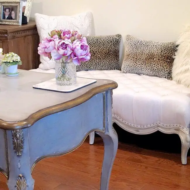 Stylish French Country Sitting Area