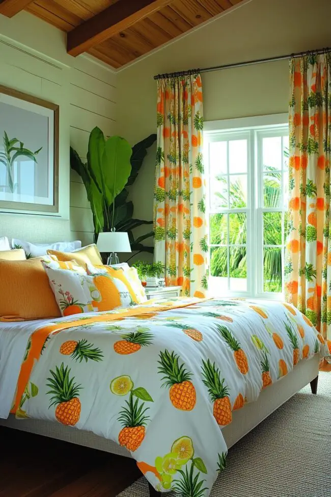 Tropical Fruit Inspired Interior Design