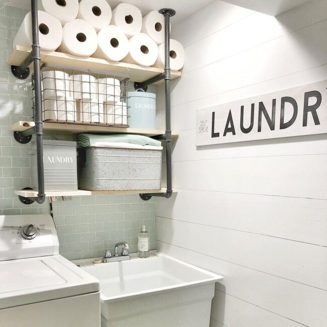 Storage Solutions to Keep Your Laundry Room Organized