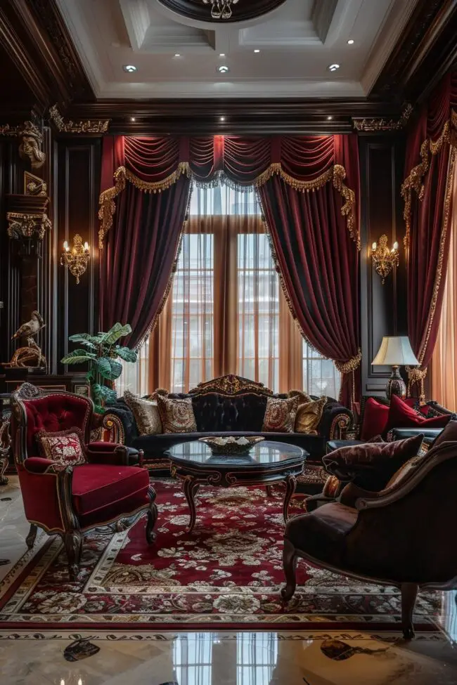 Opulent Velvet Drapes for Your Space