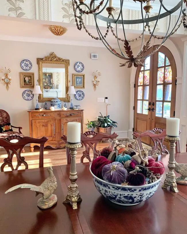 Refined French Country Dining Area