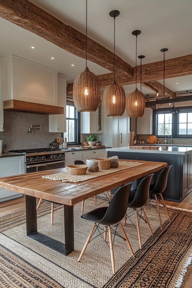 Contemporary Rustic Kitchen Blend