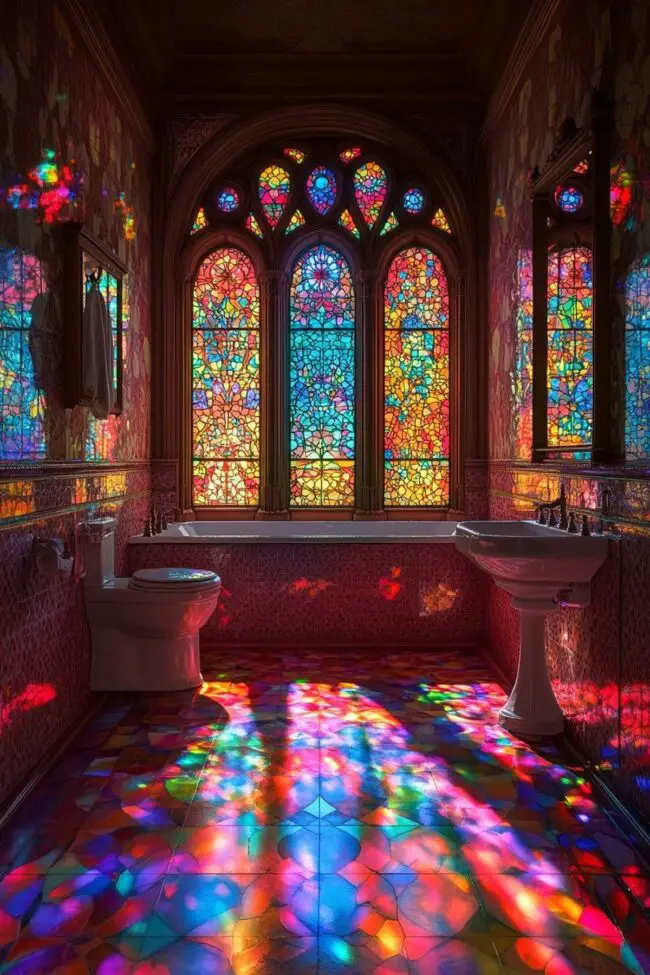 Colorful Glass Retreats