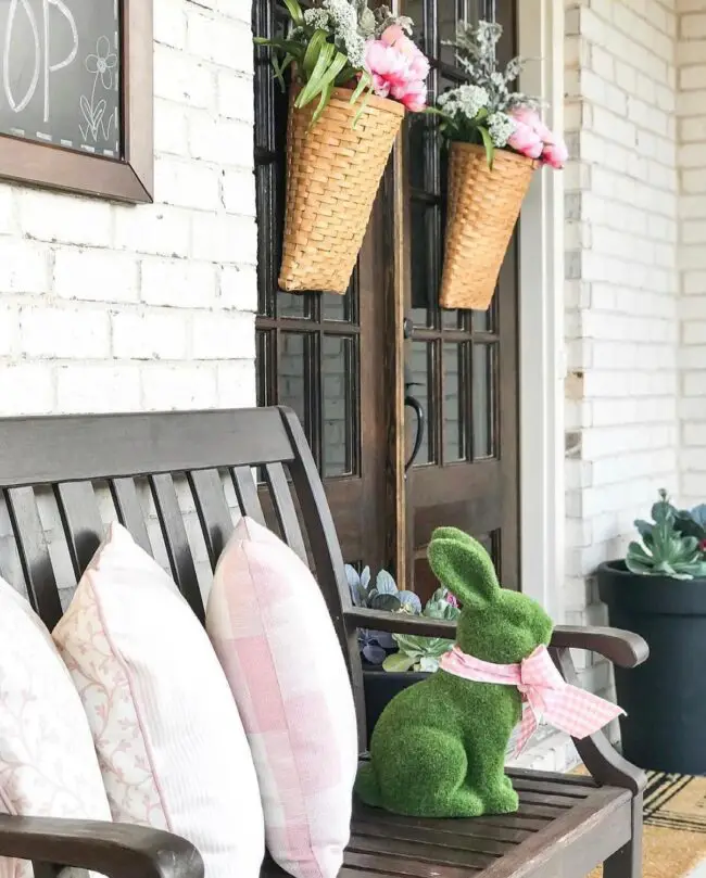 Hanging Baskets and Cozy Corners for Spring