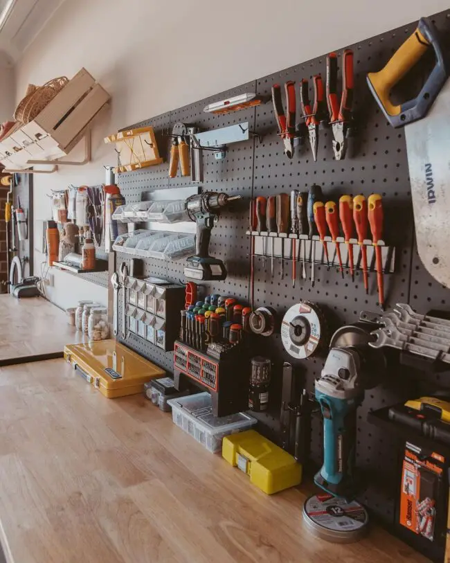 Pegboards for Perfect Organization