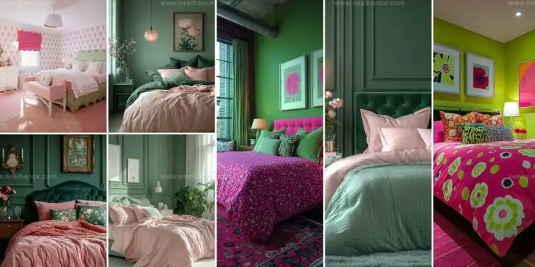 Top Green and Pink Bedroom Ideas