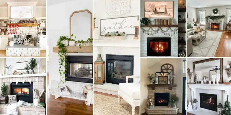 Best Winter Fireplace Decor Ideas