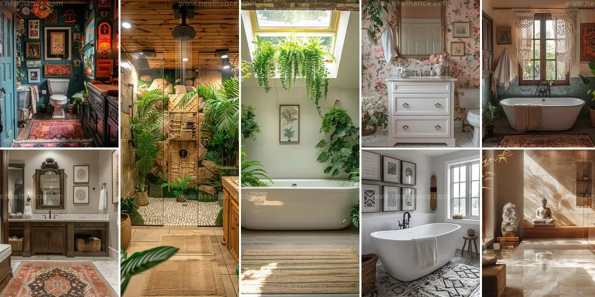 Top Boho Bathroom Ideas