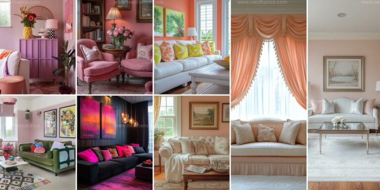 Top Pink Living Room Ideas