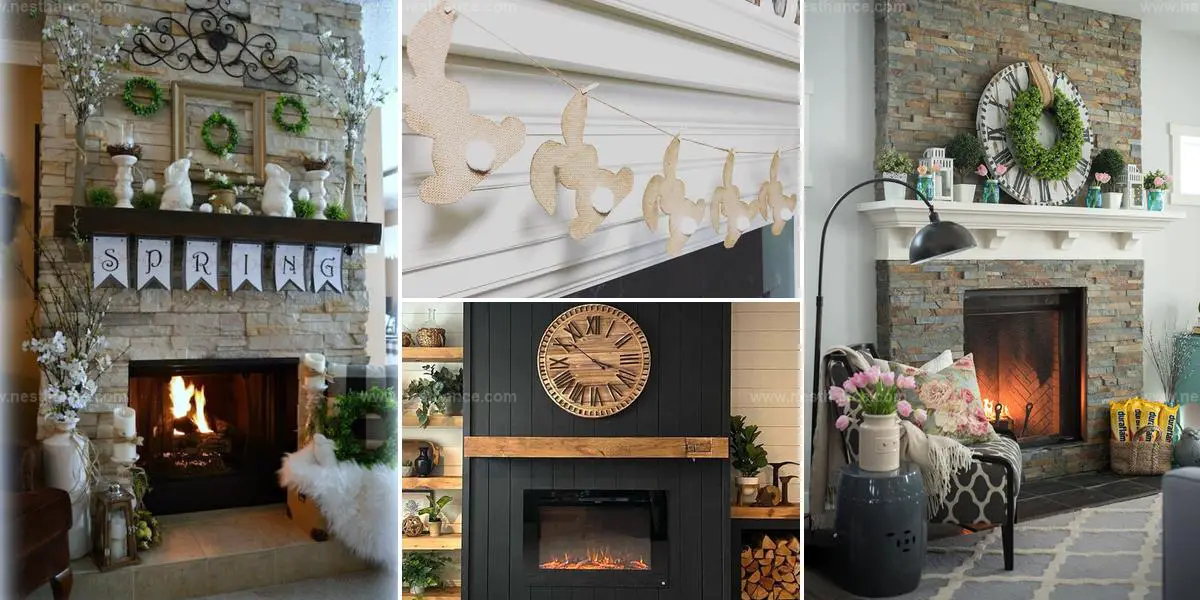 Top Mantel Decor Ideas for Spring