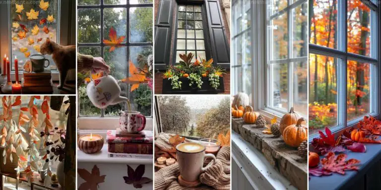 Top Fall Window Decorations