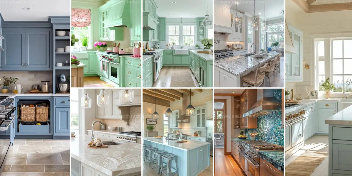 Best Coastal Preppy Kitchen Ideas