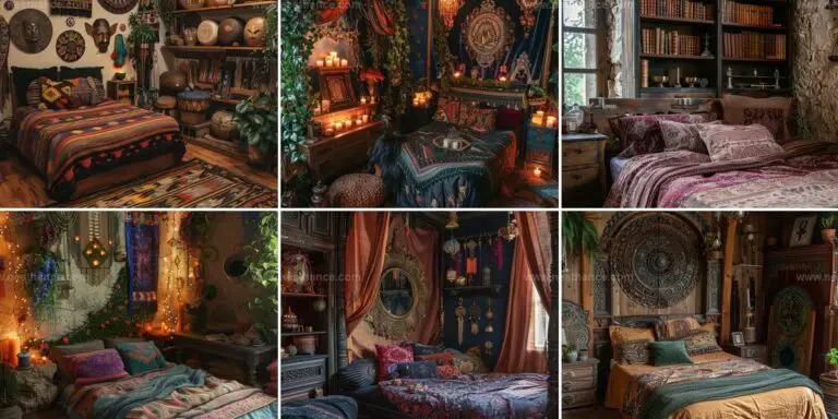 Top Rustic Boho Witchy Bedroom Ideas